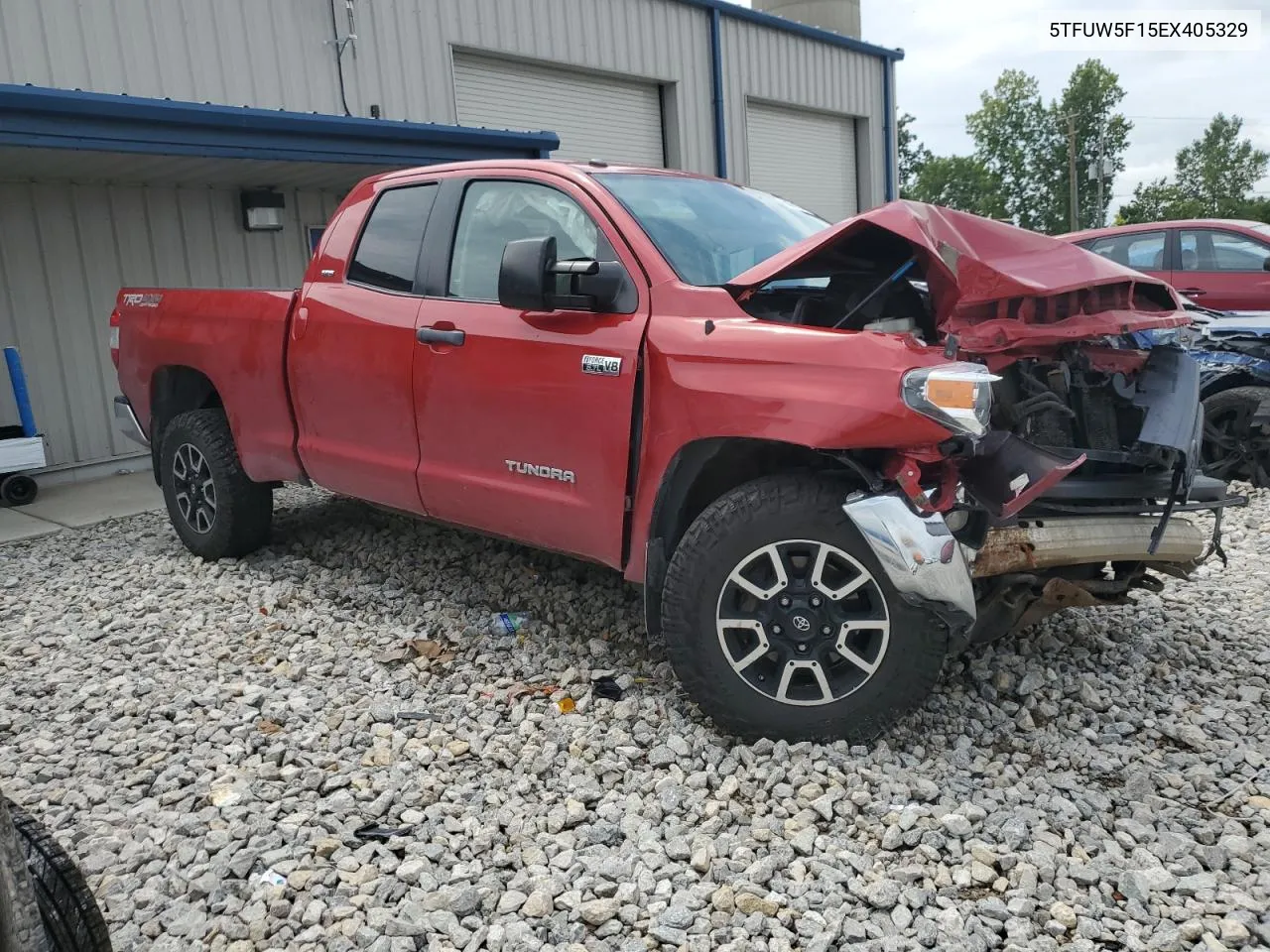 2014 Toyota Tundra Double Cab Sr VIN: 5TFUW5F15EX405329 Lot: 66078184