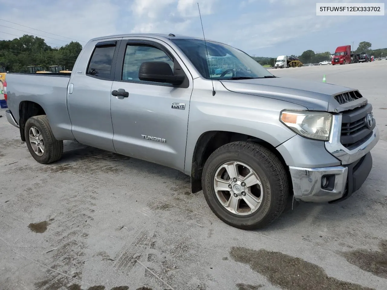 2014 Toyota Tundra Double Cab Sr VIN: 5TFUW5F12EX333702 Lot: 66938244