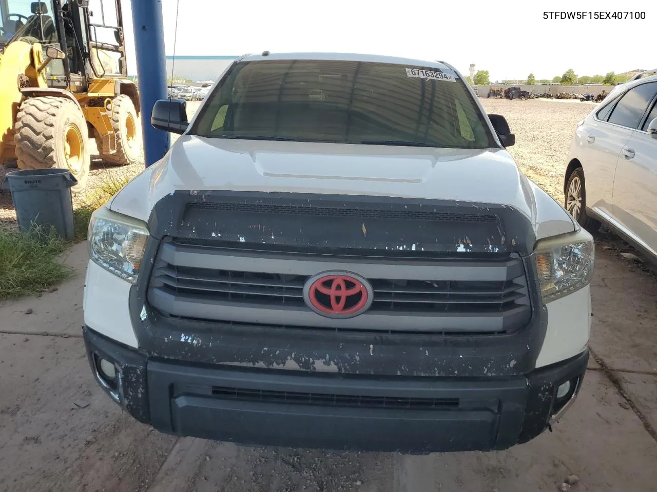 2014 Toyota Tundra Crewmax Sr5 VIN: 5TFDW5F15EX407100 Lot: 67163294