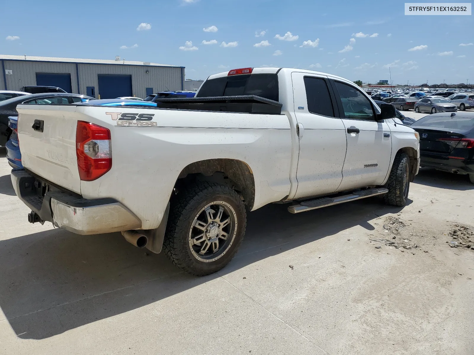 2014 Toyota Tundra Double Cab Sr VIN: 5TFRY5F11EX163252 Lot: 67207054