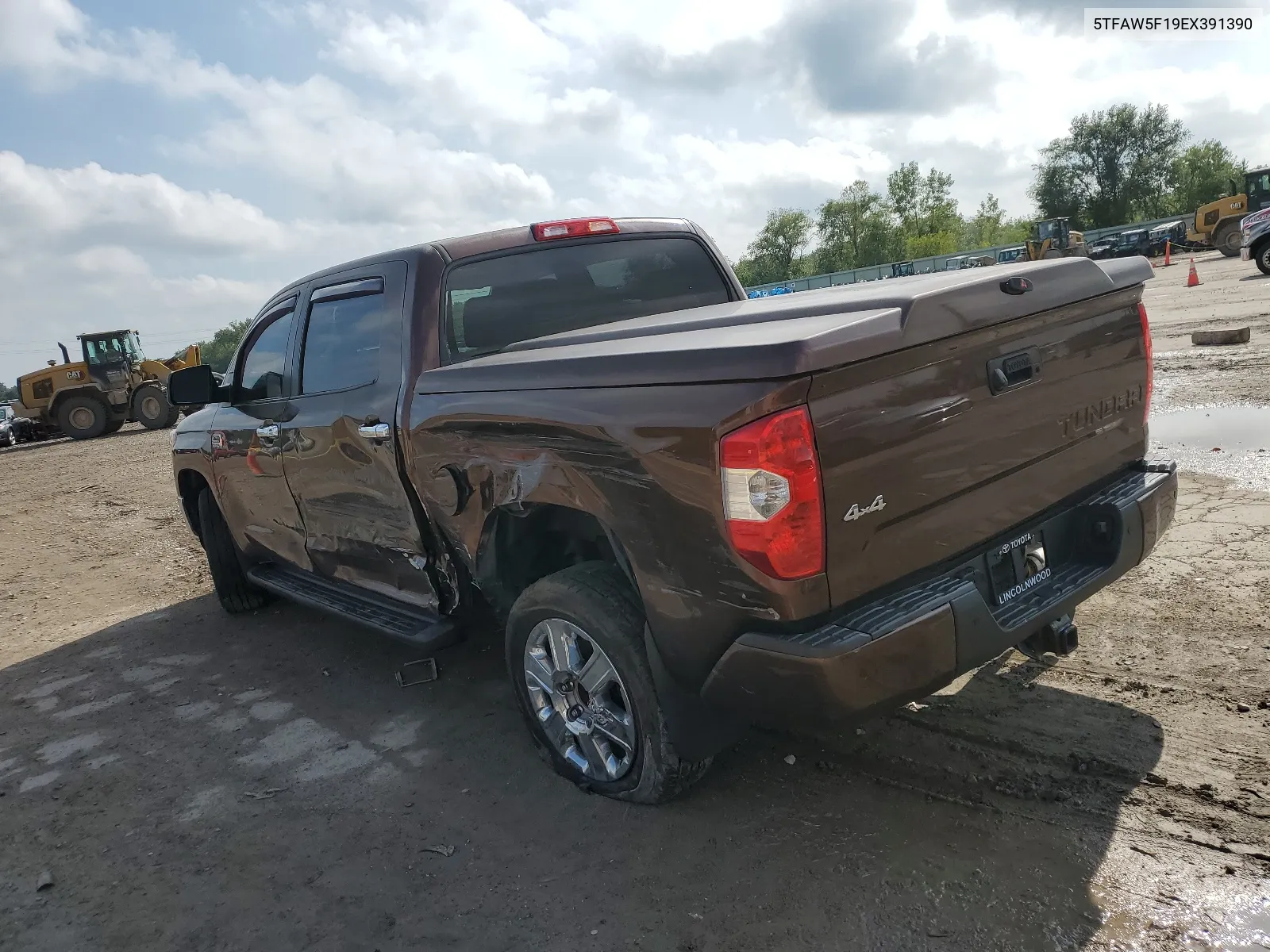 2014 Toyota Tundra Crewmax Platinum VIN: 5TFAW5F19EX391390 Lot: 67598714