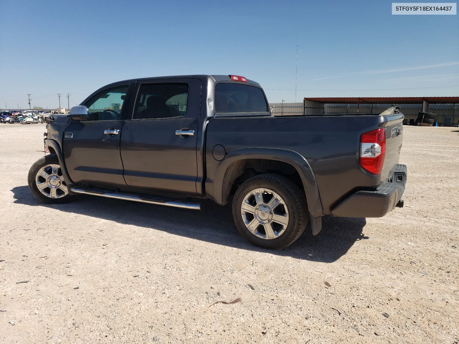 5TFGY5F18EX164437 2014 Toyota Tundra Crewmax Platinum