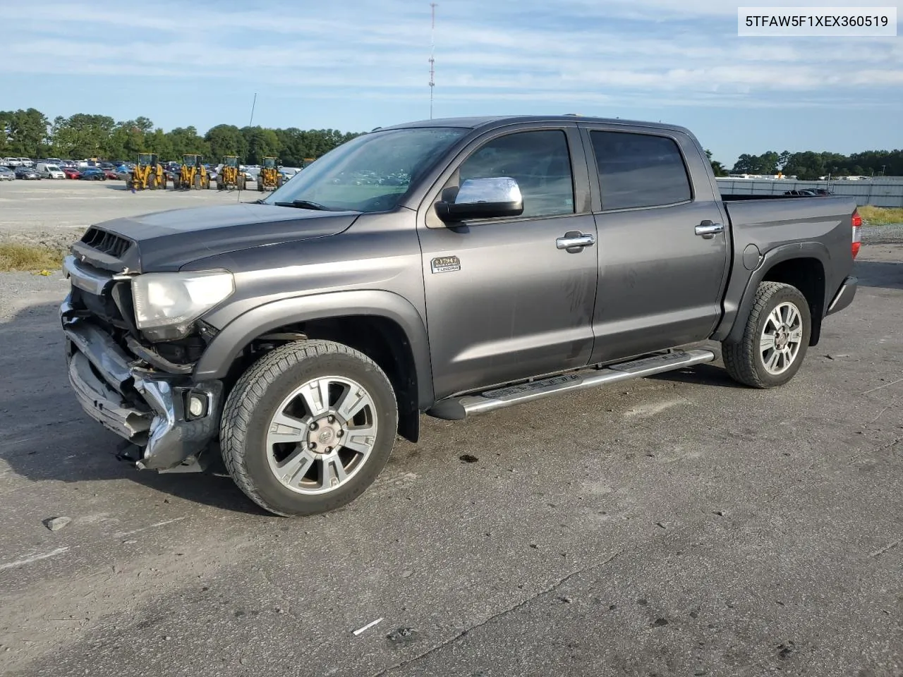 2014 Toyota Tundra Crewmax Platinum VIN: 5TFAW5F1XEX360519 Lot: 68583044