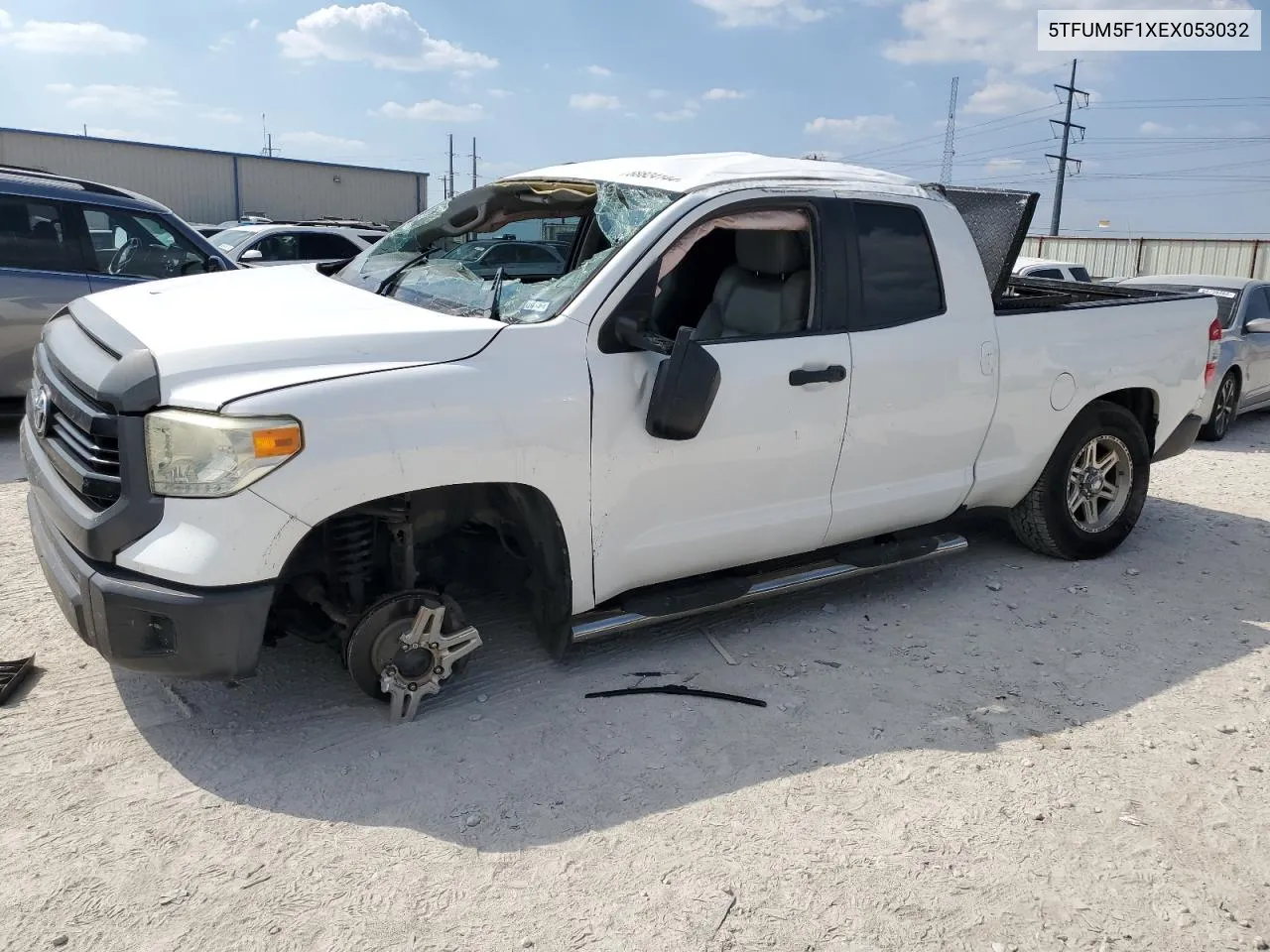 2014 Toyota Tundra Double Cab Sr VIN: 5TFUM5F1XEX053032 Lot: 68824144