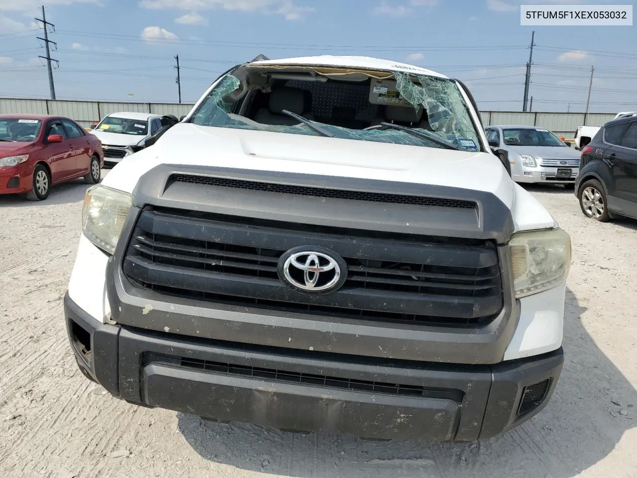 2014 Toyota Tundra Double Cab Sr VIN: 5TFUM5F1XEX053032 Lot: 68824144