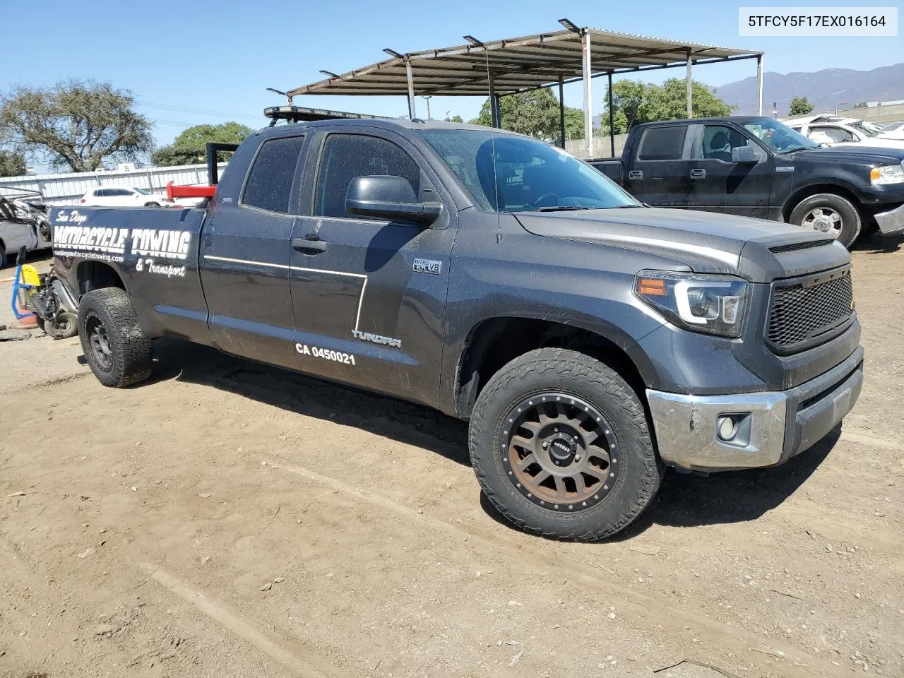 2014 Toyota Tundra Double Cab Sr VIN: 5TFCY5F17EX016164 Lot: 69178594