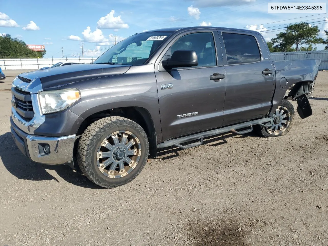 2014 Toyota Tundra Crewmax Sr5 VIN: 5TFDW5F14EX345396 Lot: 69663294