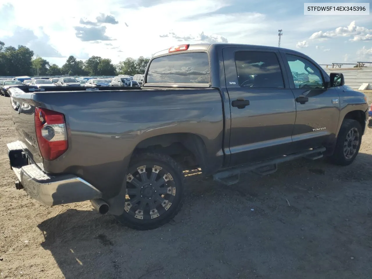 2014 Toyota Tundra Crewmax Sr5 VIN: 5TFDW5F14EX345396 Lot: 69663294