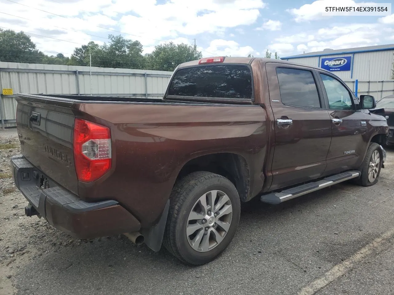 5TFHW5F14EX391554 2014 Toyota Tundra Crewmax Limited