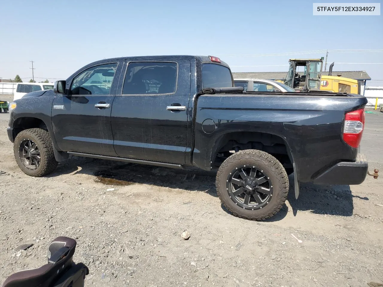 2014 Toyota Tundra Crewmax Platinum VIN: 5TFAY5F12EX334927 Lot: 70007364