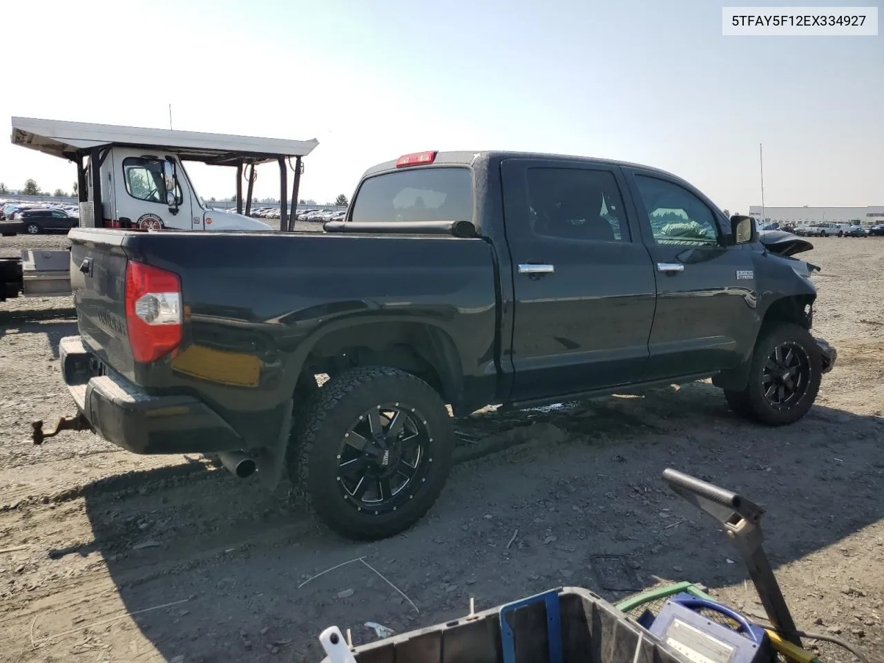 2014 Toyota Tundra Crewmax Platinum VIN: 5TFAY5F12EX334927 Lot: 70007364