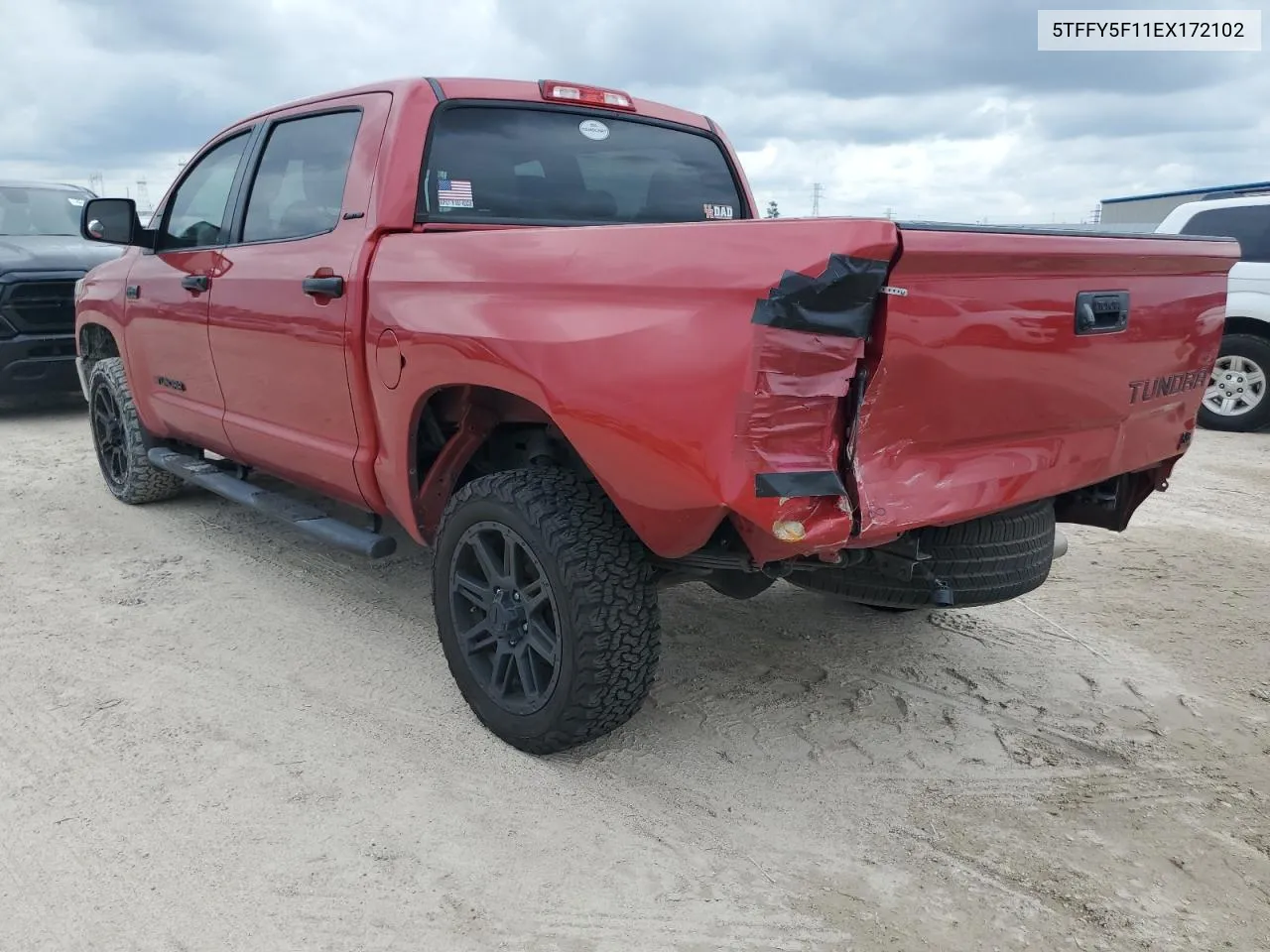 2014 Toyota Tundra Crewmax Limited VIN: 5TFFY5F11EX172102 Lot: 70181564