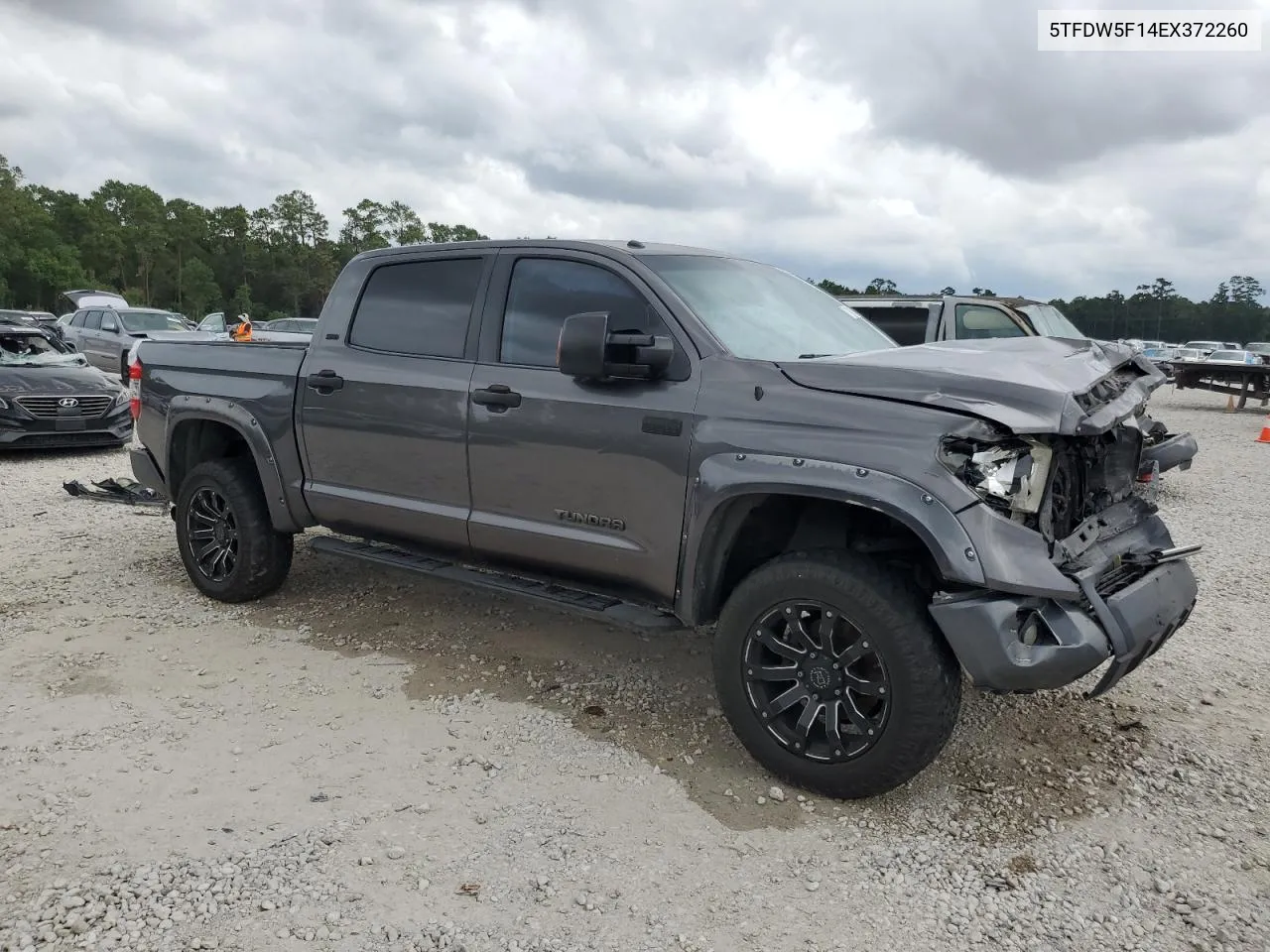 2014 Toyota Tundra Crewmax Sr5 VIN: 5TFDW5F14EX372260 Lot: 70322274