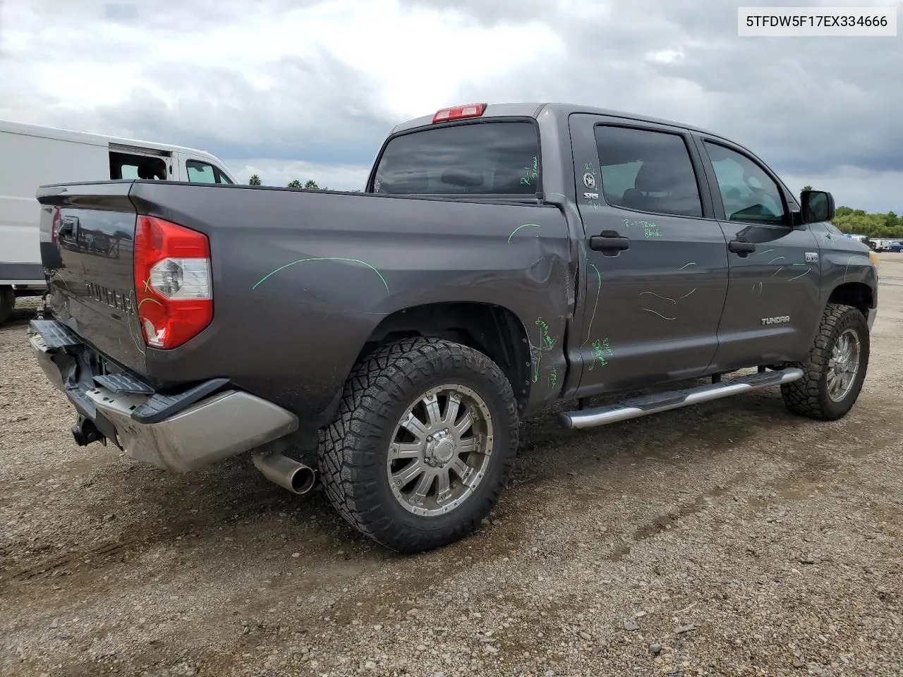 2014 Toyota Tundra Crewmax Sr5 VIN: 5TFDW5F17EX334666 Lot: 70492494