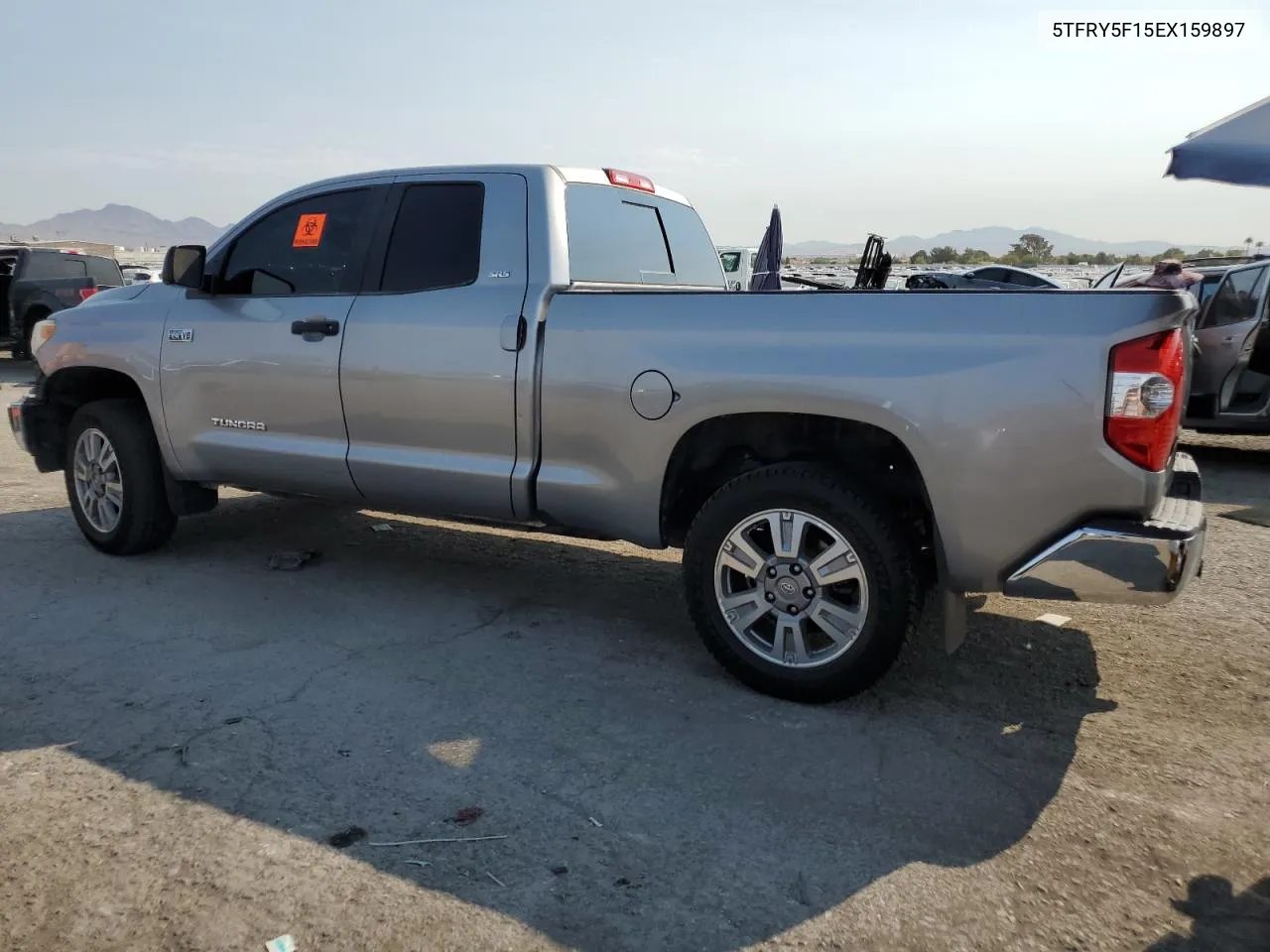 2014 Toyota Tundra Double Cab Sr VIN: 5TFRY5F15EX159897 Lot: 71026554