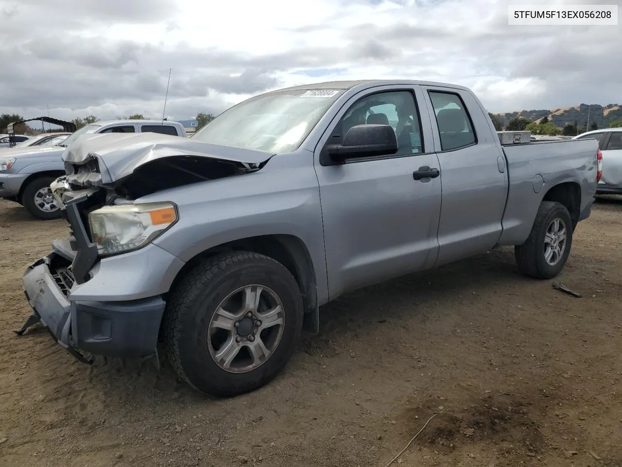 2014 Toyota Tundra Double Cab Sr VIN: 5TFUM5F13EX056208 Lot: 71628884