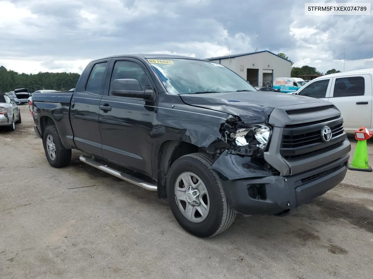 5TFRM5F1XEX074789 2014 Toyota Tundra Double Cab Sr