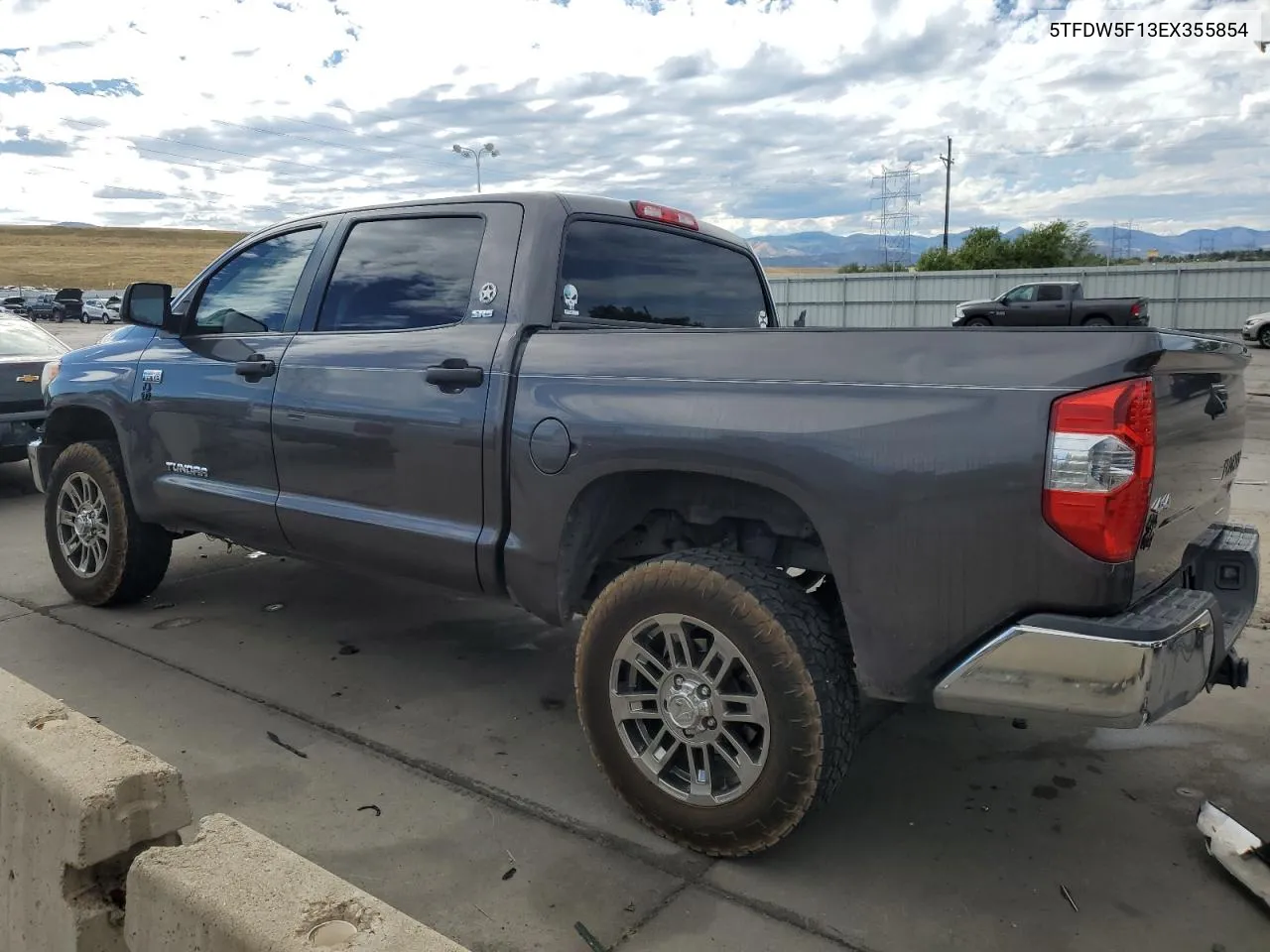 2014 Toyota Tundra Crewmax Sr5 VIN: 5TFDW5F13EX355854 Lot: 71823124