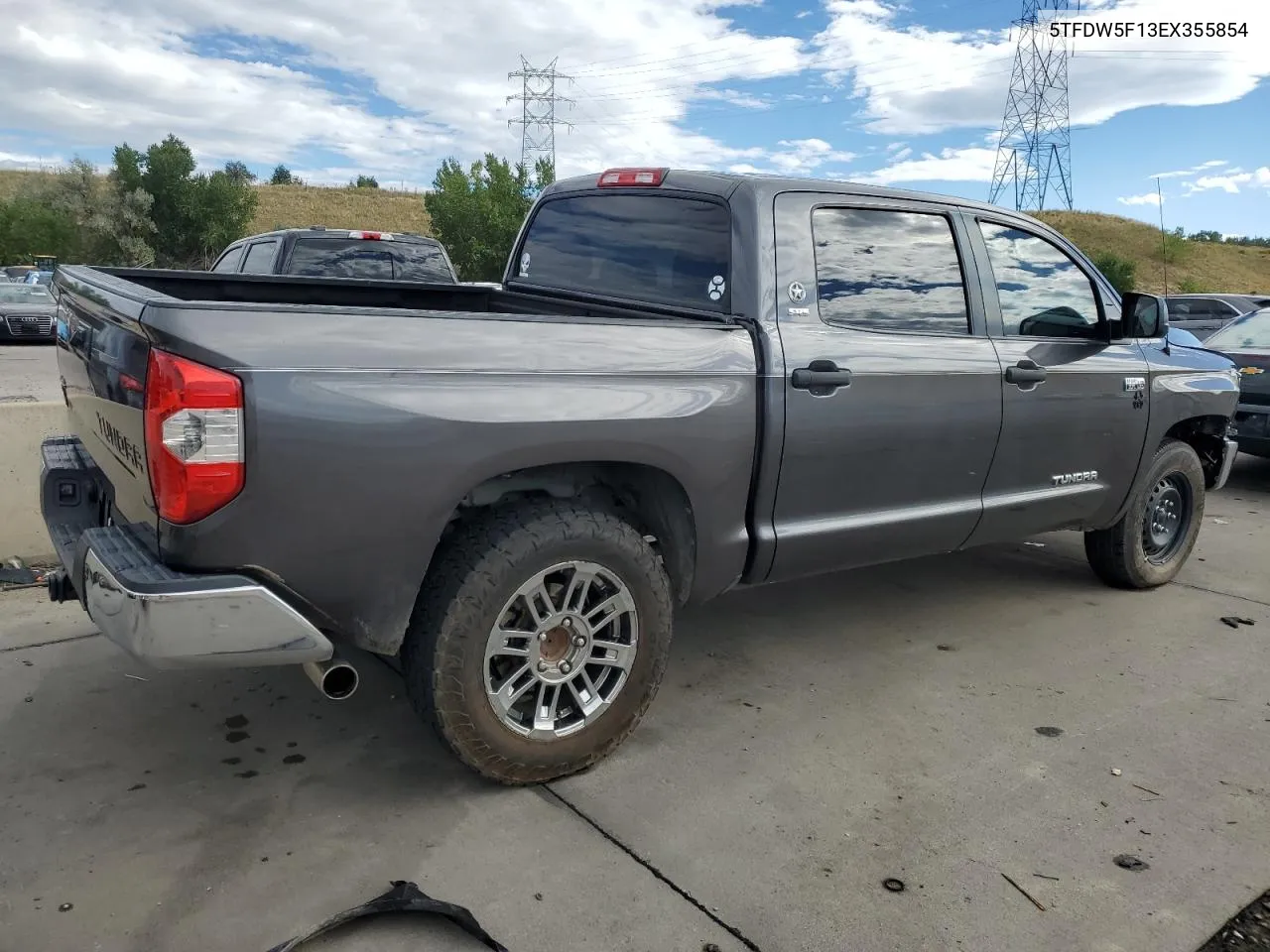 2014 Toyota Tundra Crewmax Sr5 VIN: 5TFDW5F13EX355854 Lot: 71823124