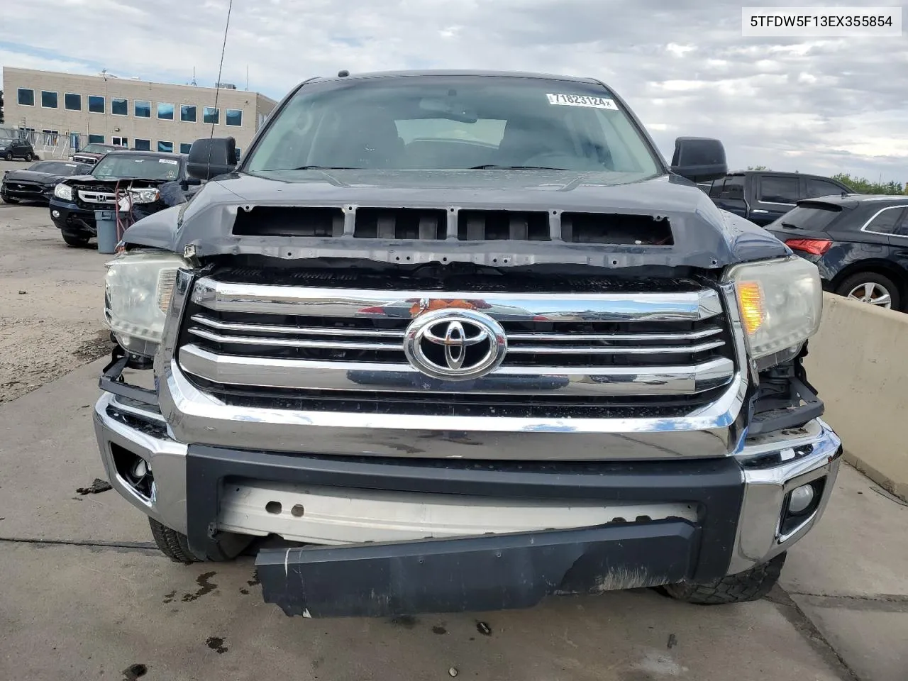 2014 Toyota Tundra Crewmax Sr5 VIN: 5TFDW5F13EX355854 Lot: 71823124