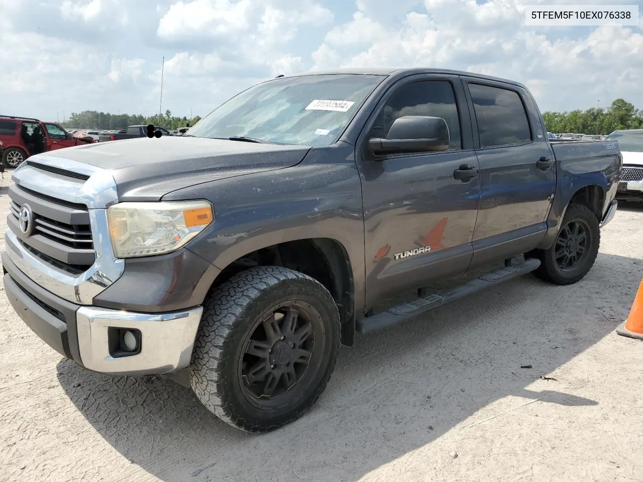 2014 Toyota Tundra Crewmax Sr5 VIN: 5TFEM5F10EX076338 Lot: 72097584