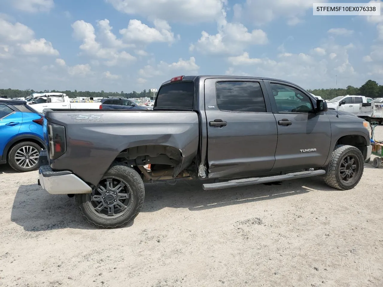 2014 Toyota Tundra Crewmax Sr5 VIN: 5TFEM5F10EX076338 Lot: 72097584