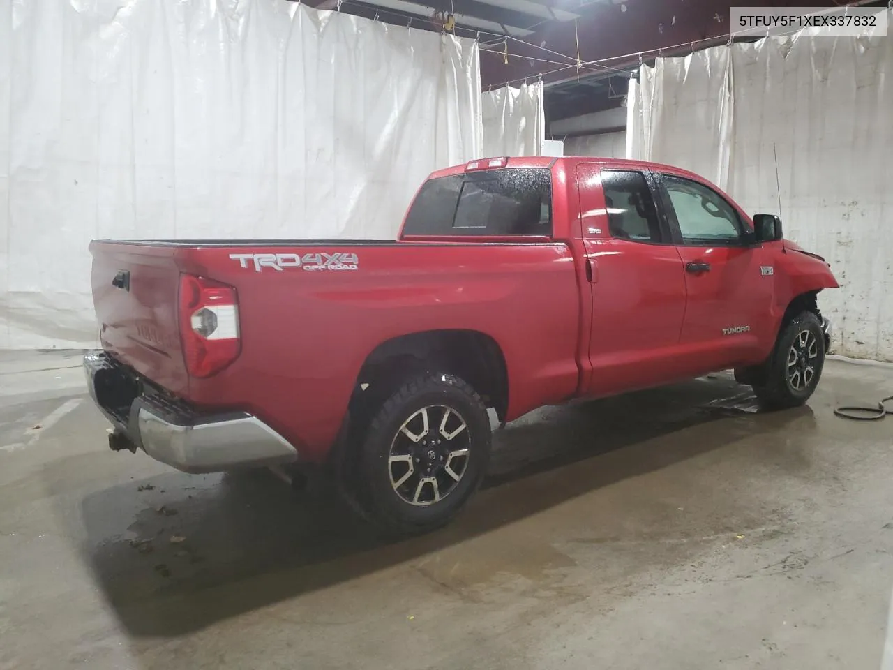 2014 Toyota Tundra Double Cab Sr VIN: 5TFUY5F1XEX337832 Lot: 72127994