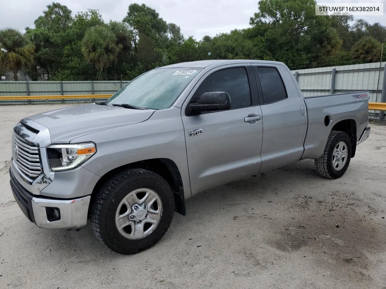 2014 Toyota Tundra Dou VIN: 5TFUW5F16EX382014 Lot: 72182214