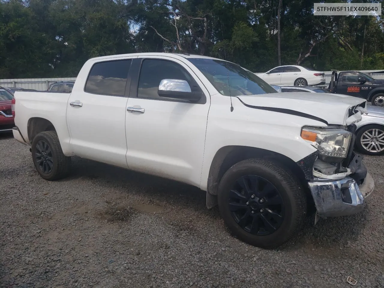 2014 Toyota Tundra Crewmax Limited VIN: 5TFHW5F11EX409640 Lot: 72258844