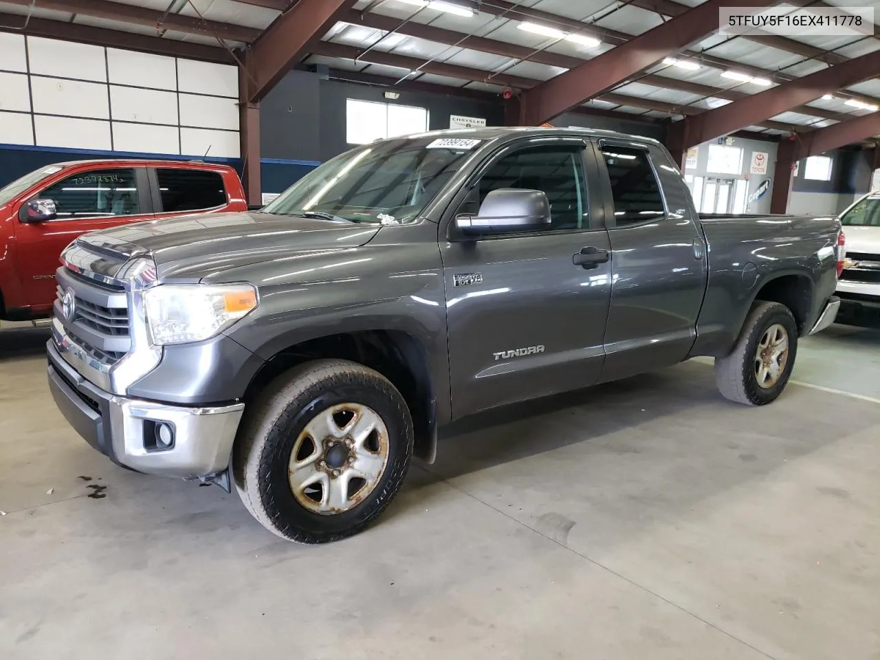 5TFUY5F16EX411778 2014 Toyota Tundra Double Cab Sr