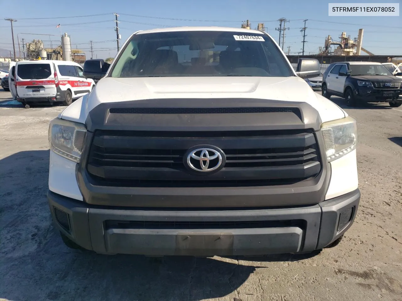 5TFRM5F11EX078052 2014 Toyota Tundra Double Cab Sr