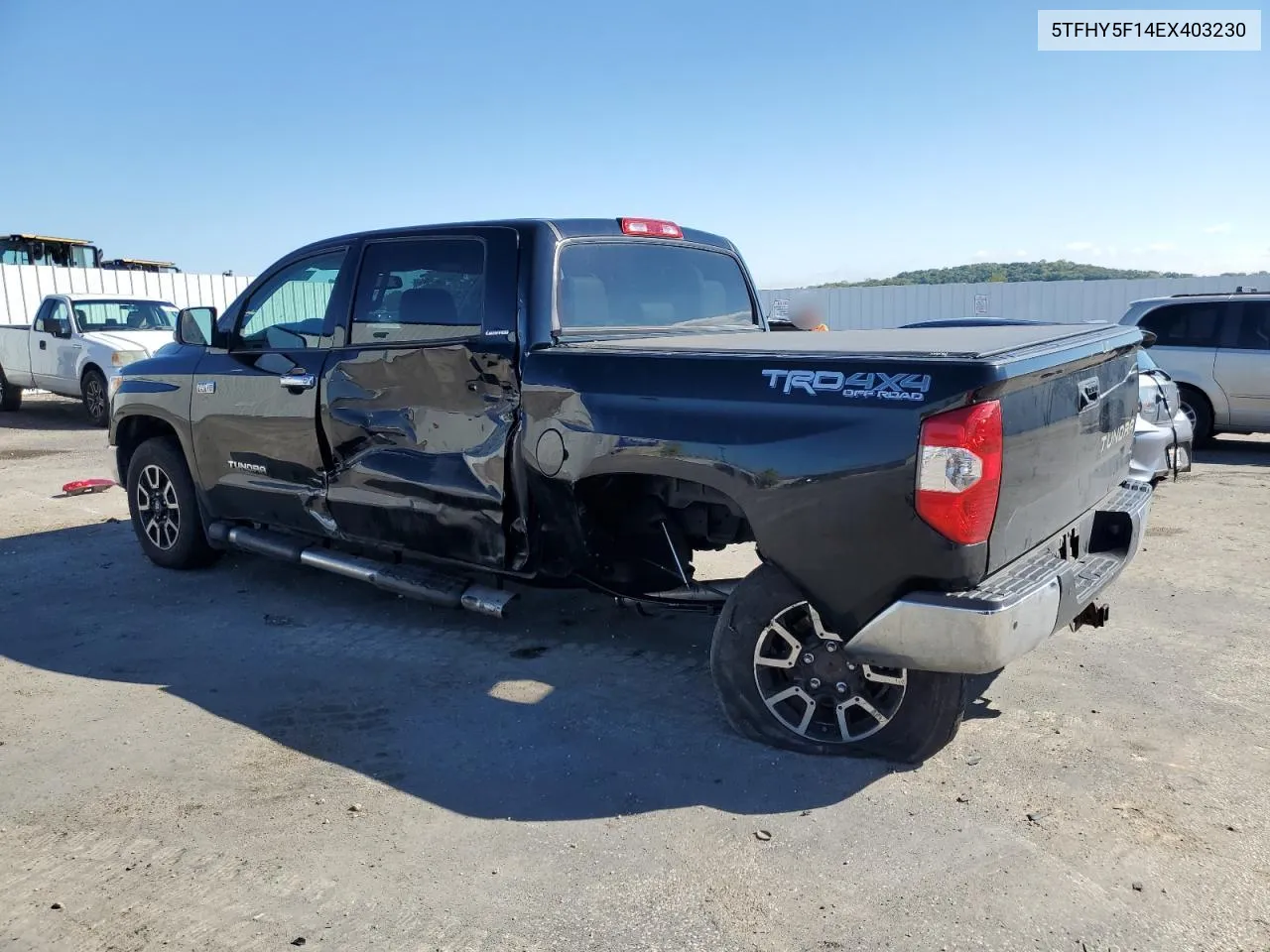 2014 Toyota Tundra Crewmax Limited VIN: 5TFHY5F14EX403230 Lot: 72454474