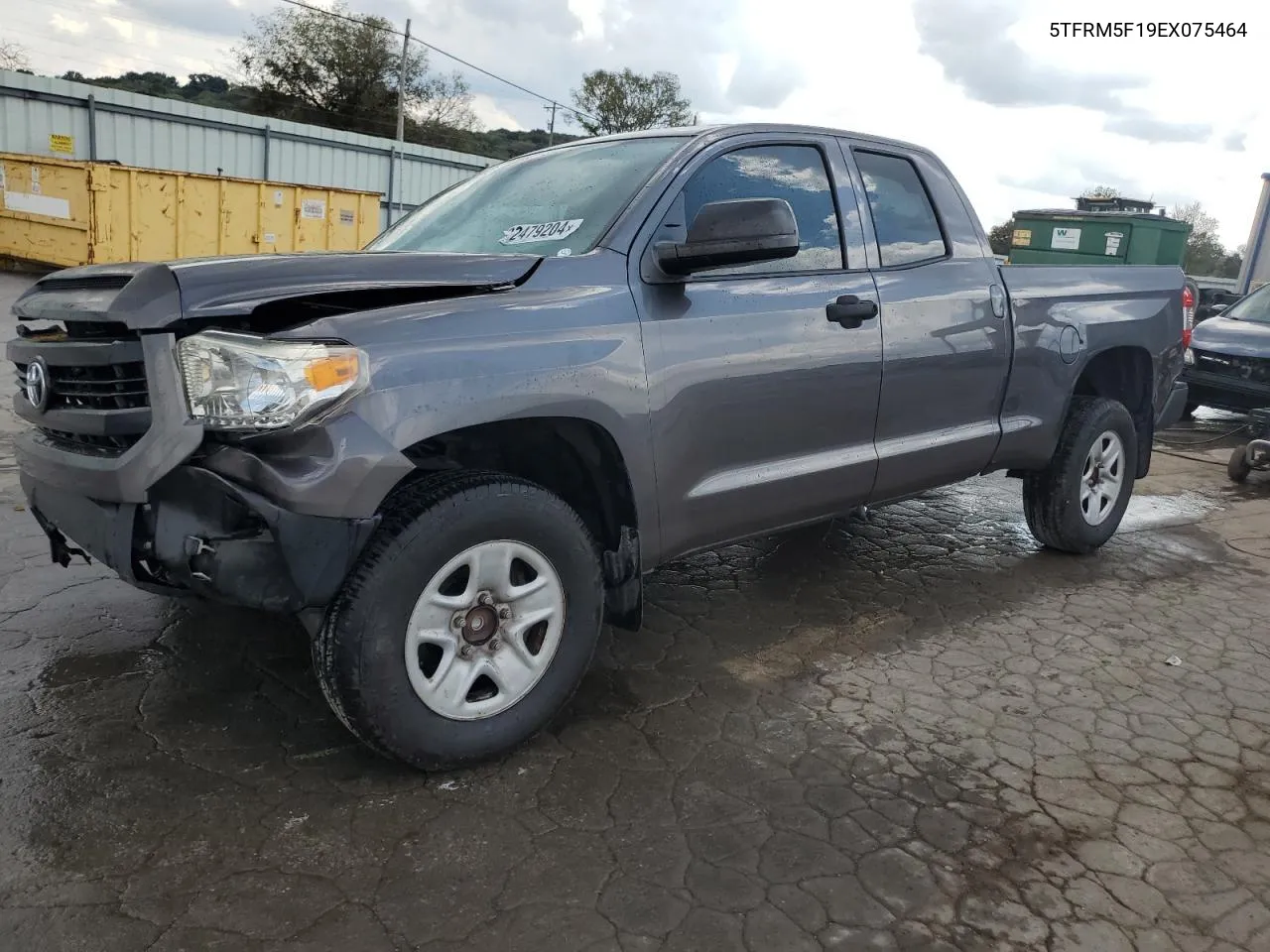 2014 Toyota Tundra Double Cab Sr VIN: 5TFRM5F19EX075464 Lot: 72479204