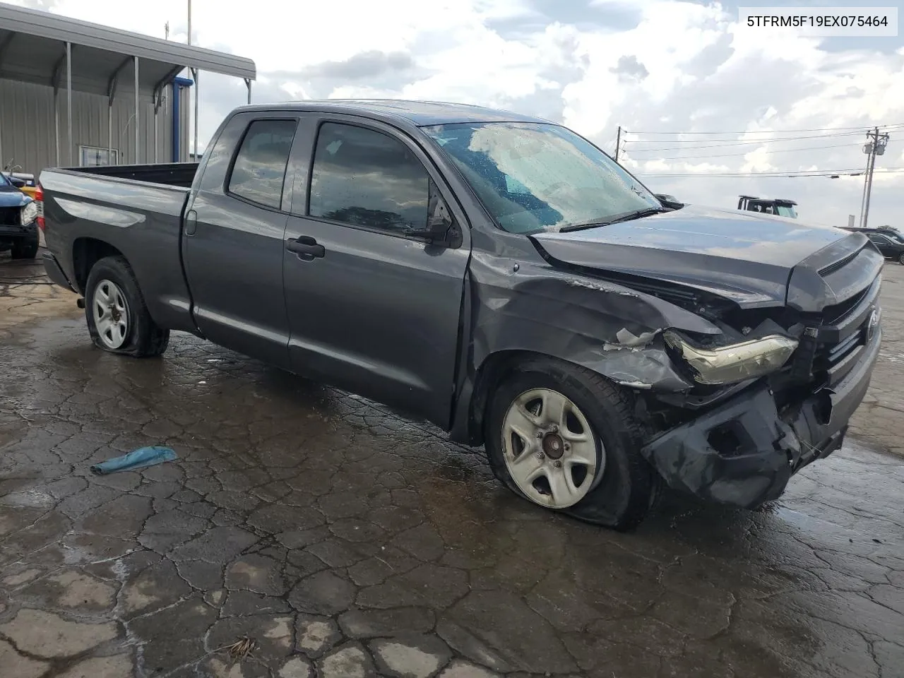 2014 Toyota Tundra Double Cab Sr VIN: 5TFRM5F19EX075464 Lot: 72479204