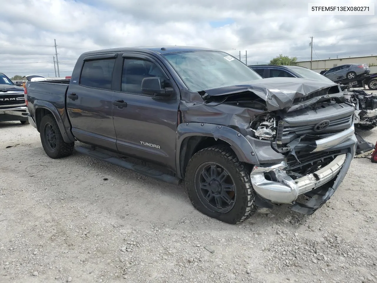 2014 Toyota Tundra Crewmax Sr5 VIN: 5TFEM5F13EX080271 Lot: 72692144