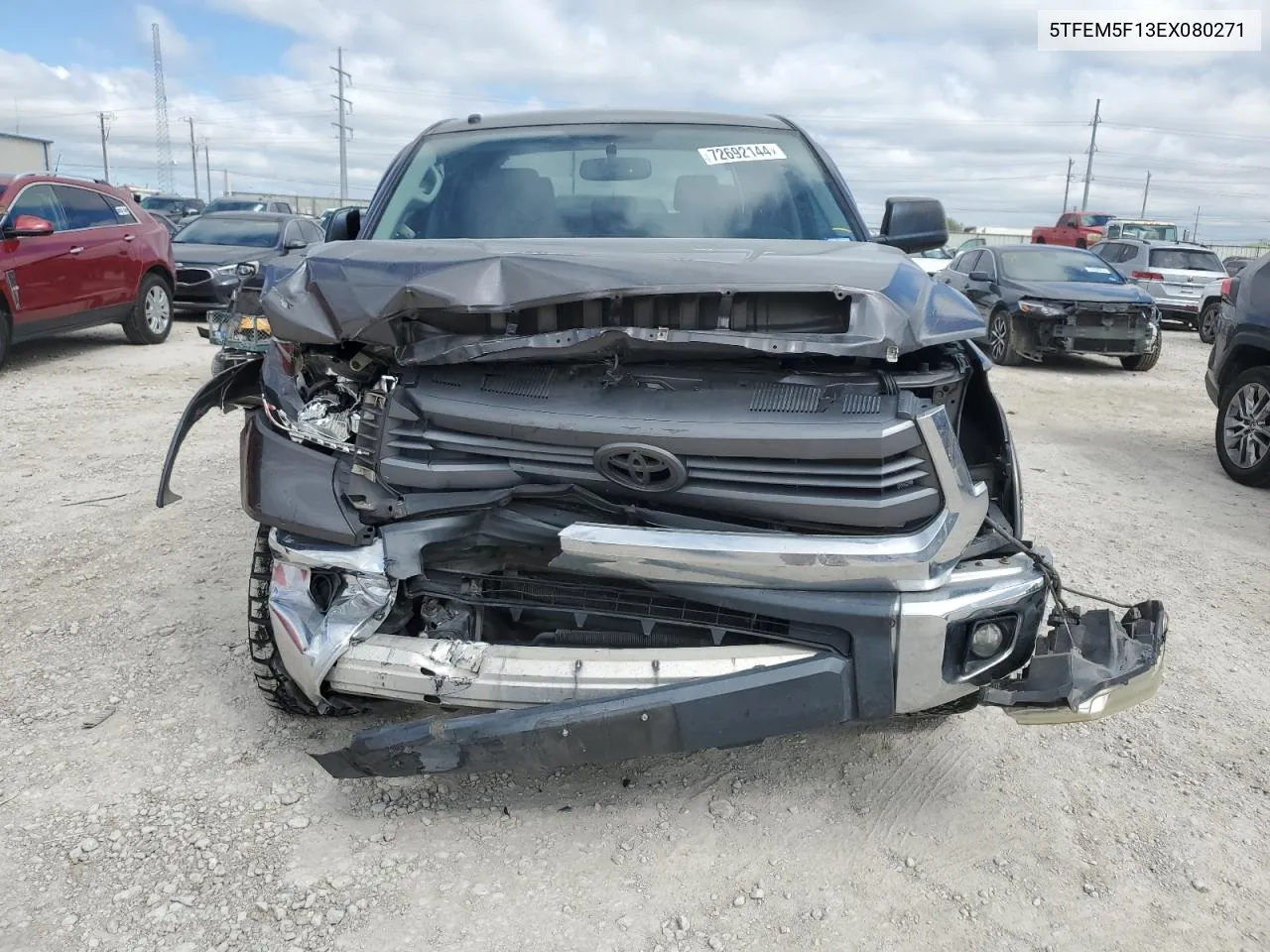 2014 Toyota Tundra Crewmax Sr5 VIN: 5TFEM5F13EX080271 Lot: 72692144