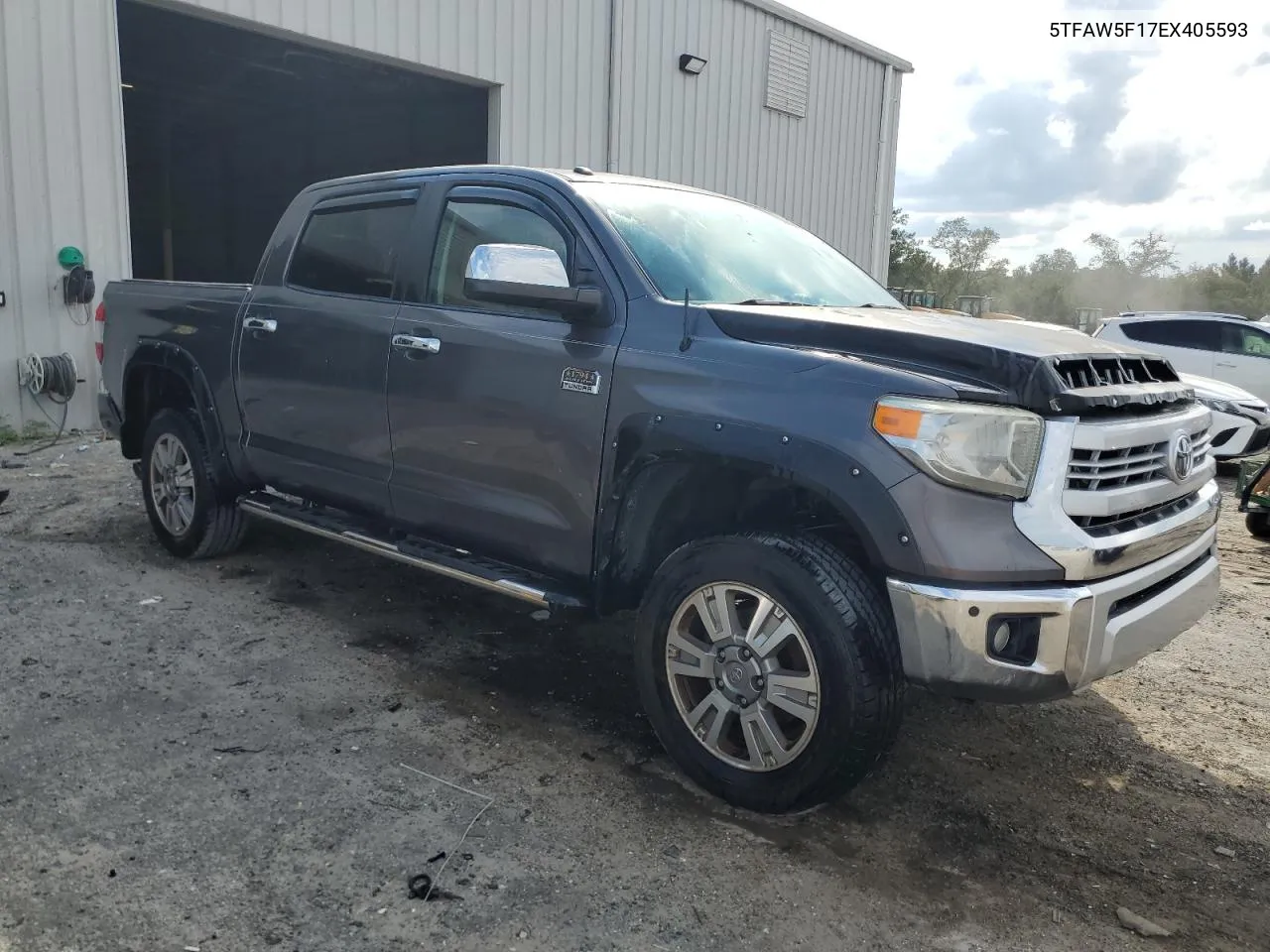 2014 Toyota Tundra Crewmax Platinum VIN: 5TFAW5F17EX405593 Lot: 73403524