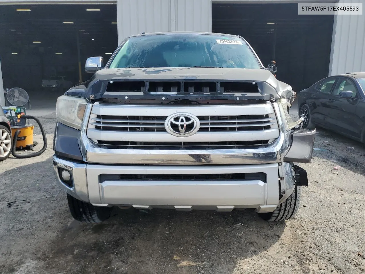 5TFAW5F17EX405593 2014 Toyota Tundra Crewmax Platinum