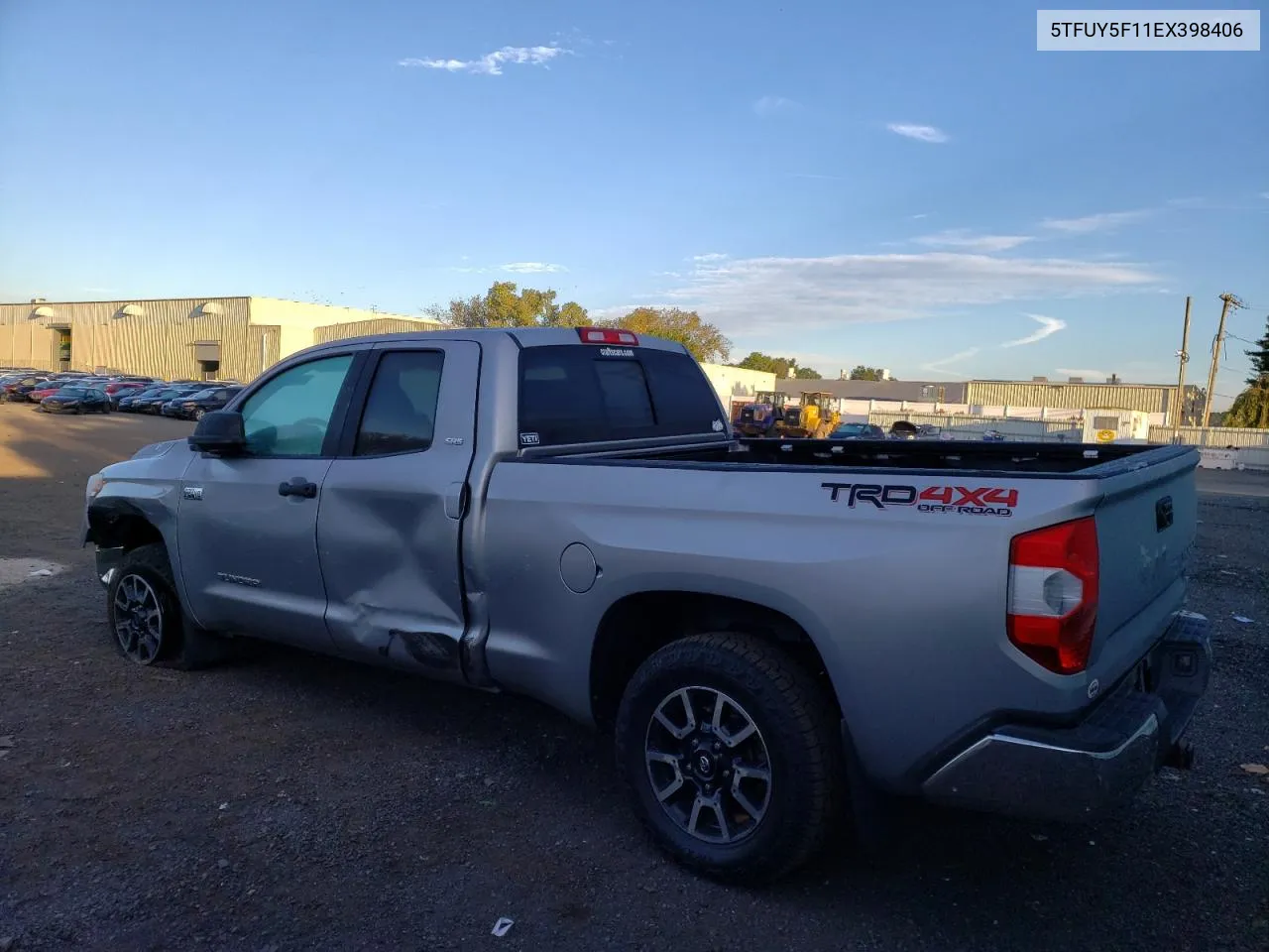 5TFUY5F11EX398406 2014 Toyota Tundra Double Cab Sr