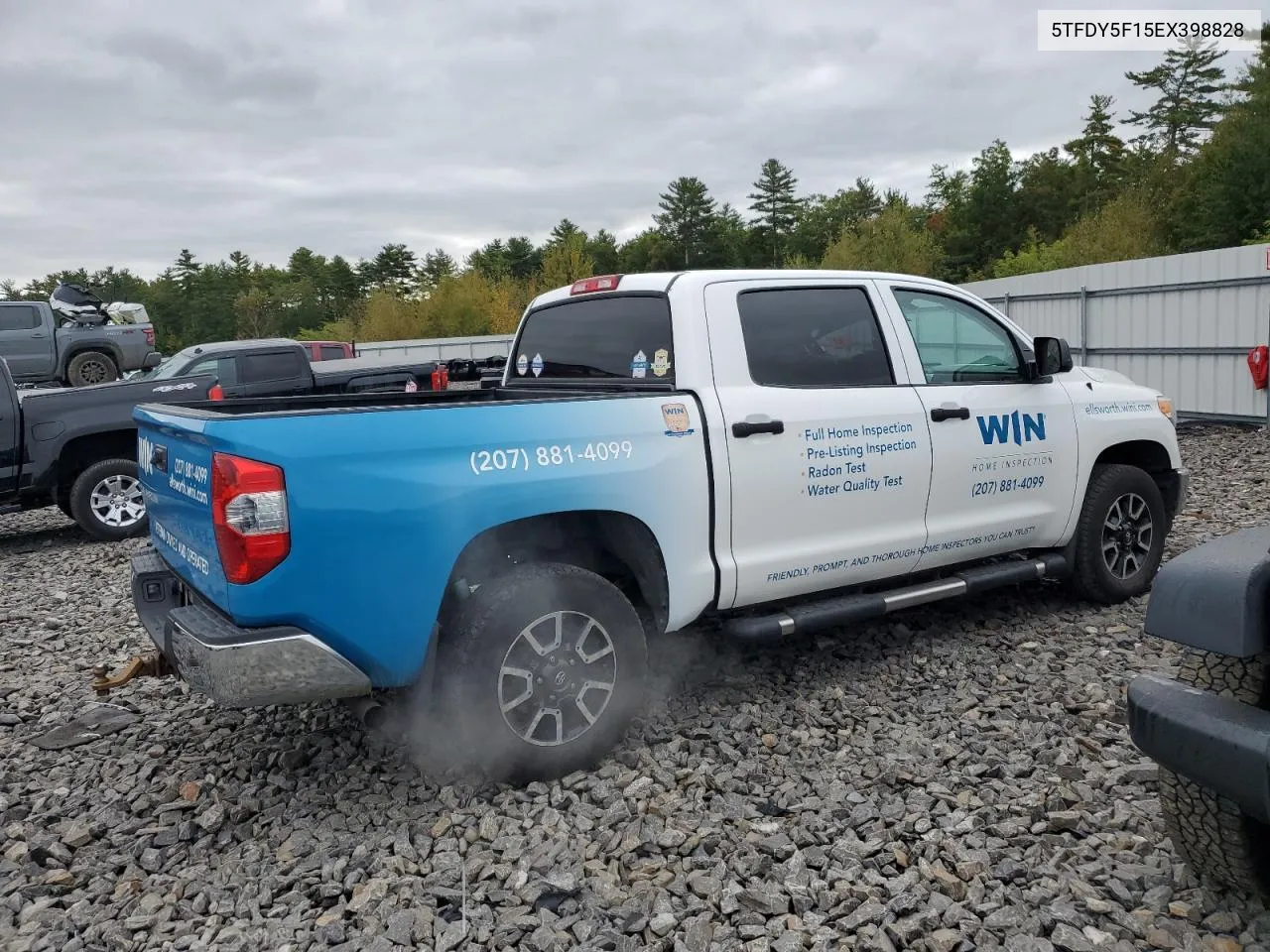 2014 Toyota Tundra Crewmax Sr5 VIN: 5TFDY5F15EX398828 Lot: 73574354