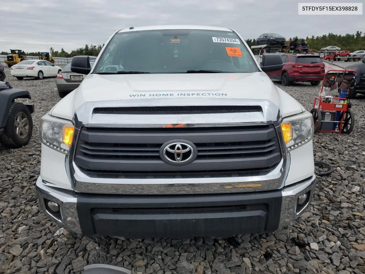 2014 Toyota Tundra Crewmax Sr5 VIN: 5TFDY5F15EX398828 Lot: 73574354