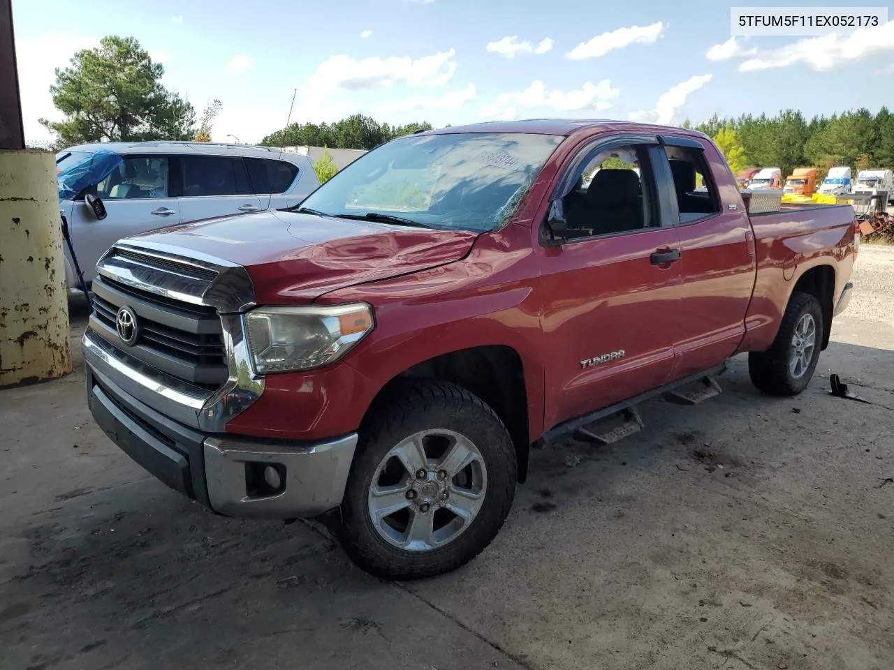 5TFUM5F11EX052173 2014 Toyota Tundra Double Cab Sr