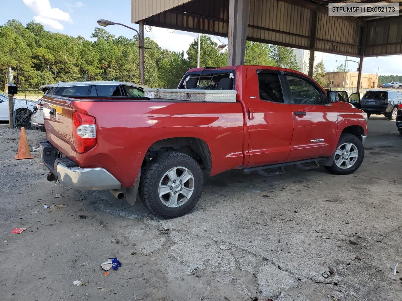 5TFUM5F11EX052173 2014 Toyota Tundra Double Cab Sr