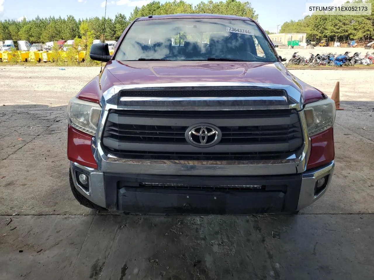 5TFUM5F11EX052173 2014 Toyota Tundra Double Cab Sr