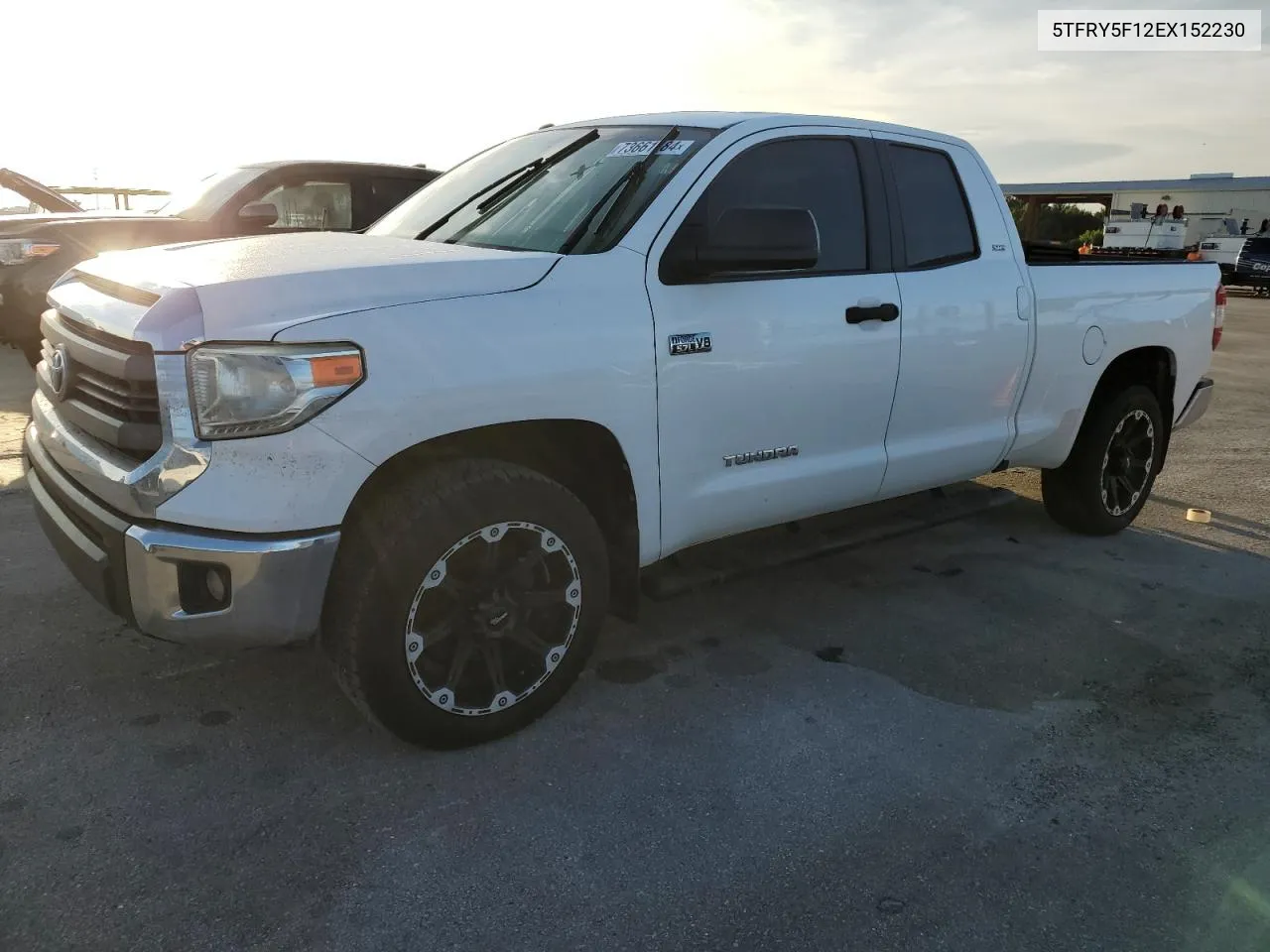 2014 Toyota Tundra Double Cab Sr VIN: 5TFRY5F12EX152230 Lot: 73661184