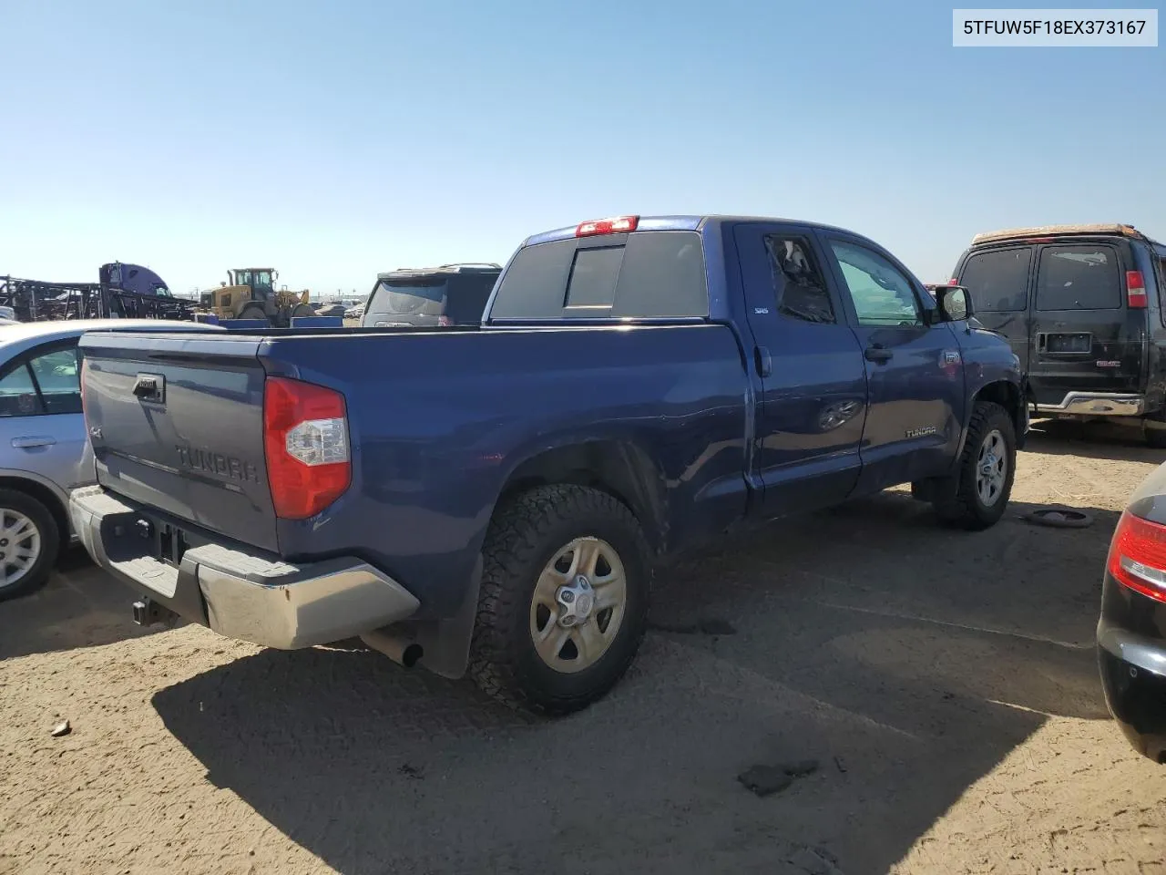 5TFUW5F18EX373167 2014 Toyota Tundra Double Cab Sr