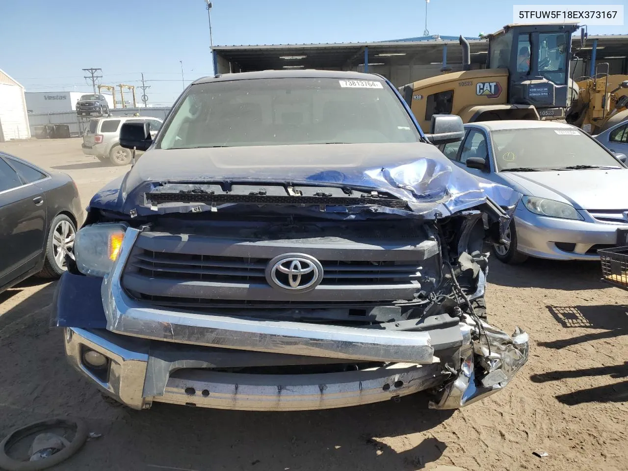 5TFUW5F18EX373167 2014 Toyota Tundra Double Cab Sr