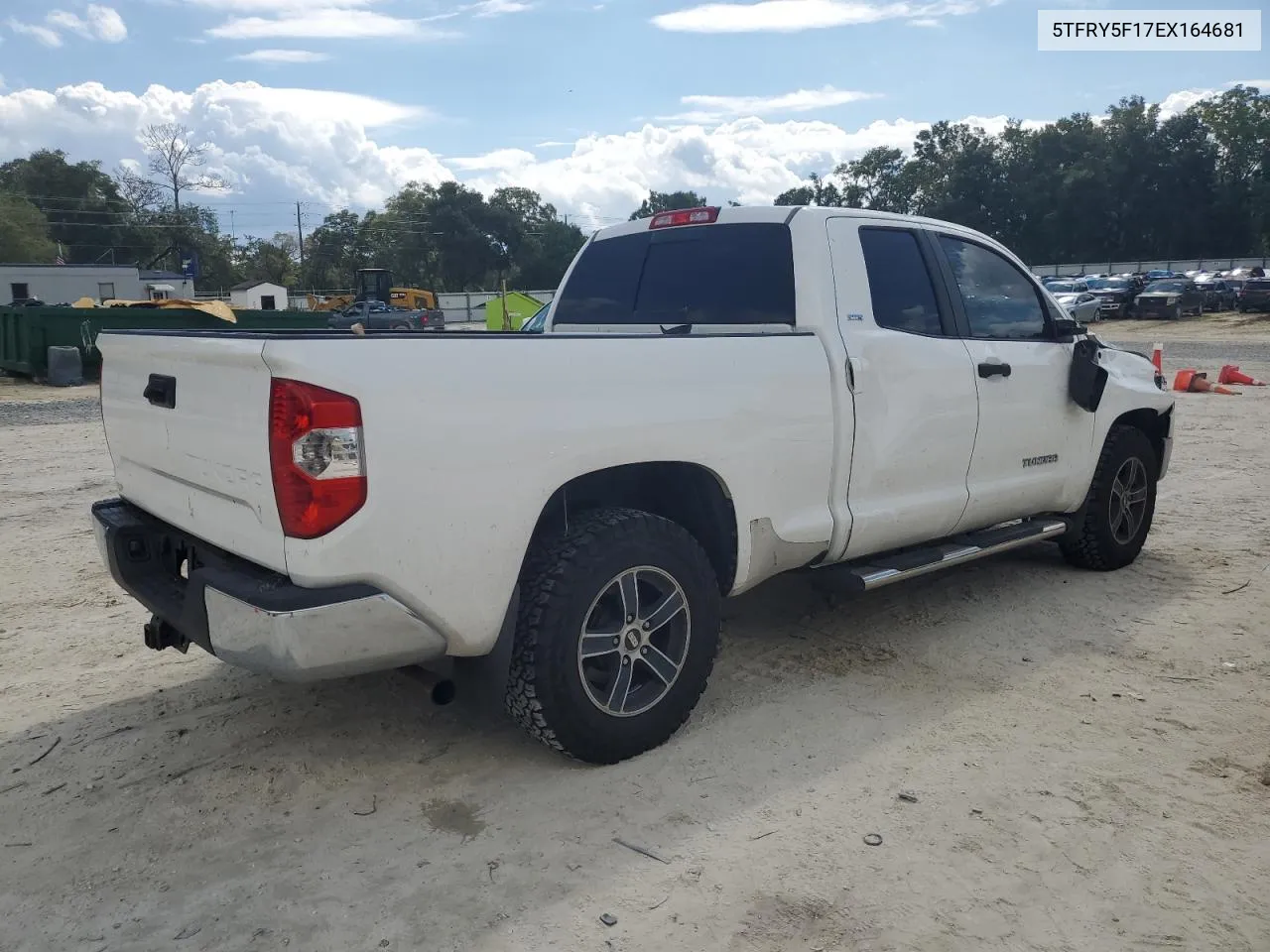 2014 Toyota Tundra Double Cab Sr VIN: 5TFRY5F17EX164681 Lot: 73833314