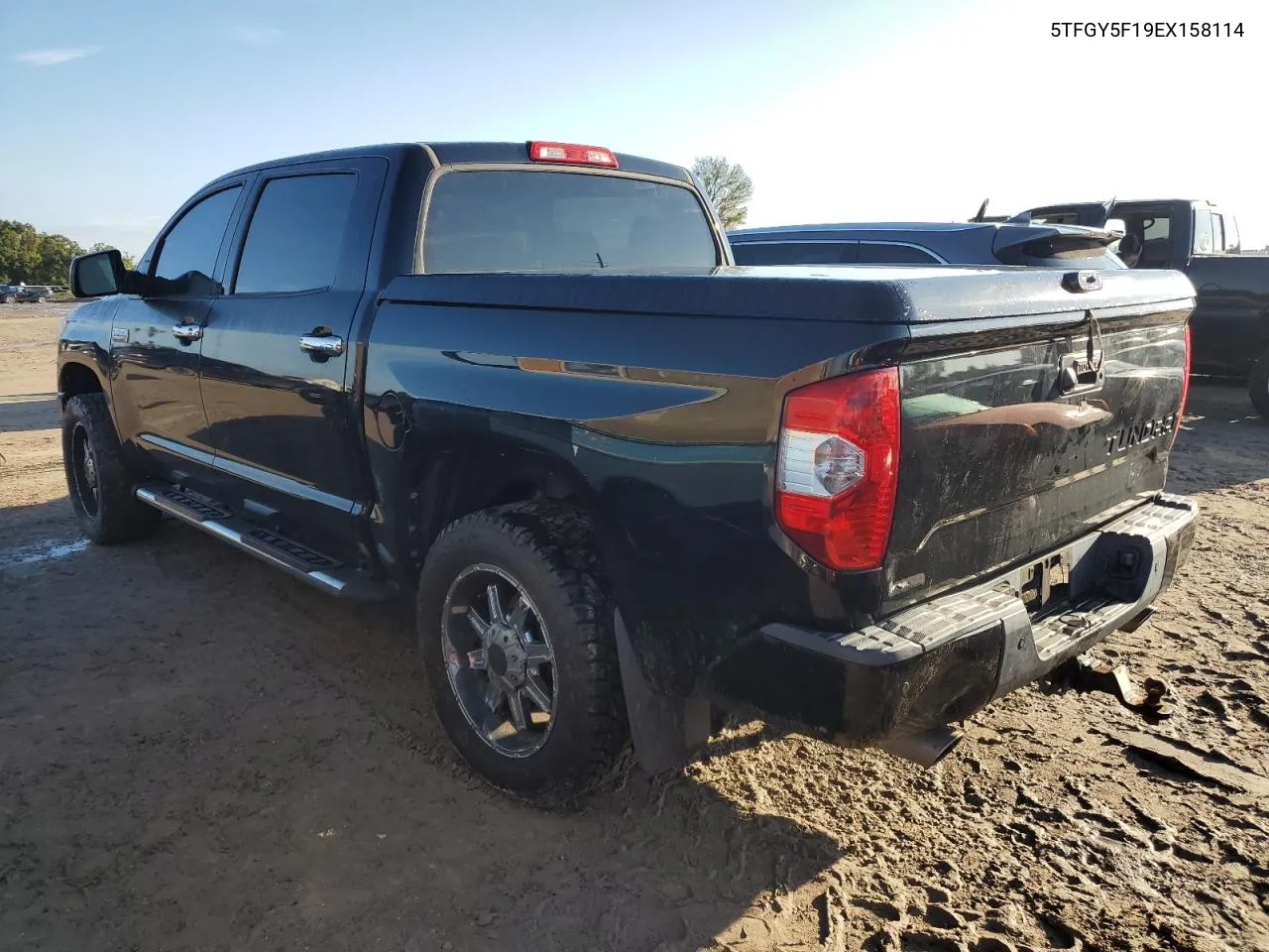 2014 Toyota Tundra Crewmax Platinum VIN: 5TFGY5F19EX158114 Lot: 73883894