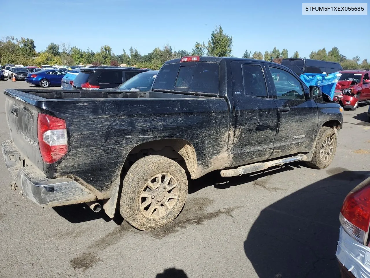 5TFUM5F1XEX055685 2014 Toyota Tundra Double Cab Sr